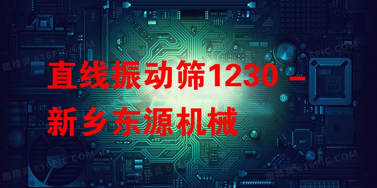 直線振動篩1230 - 新鄉(xiāng)東源機械